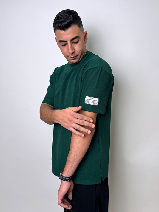 تي شيرت تي الزيتوني الوافل