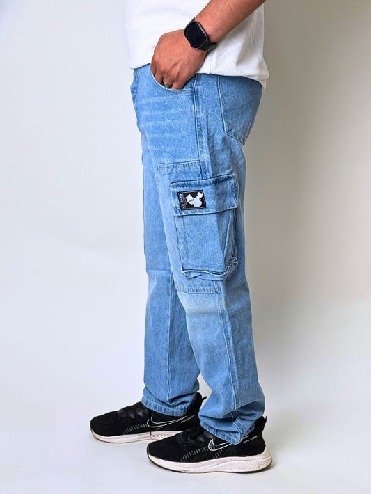 Dark Ice Cargo Wide Leg
