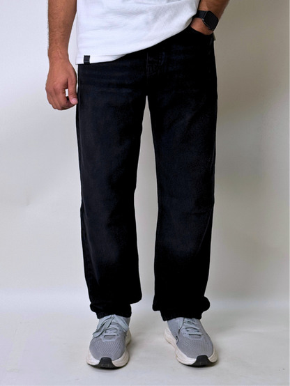 Black Wide Leg Fit