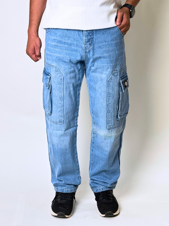 Dark Ice Cargo Wide Leg