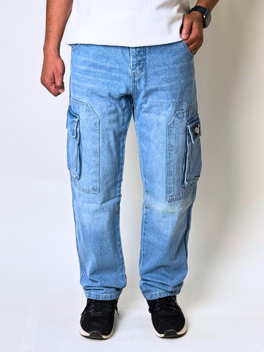 Dark Ice Cargo Wide Leg