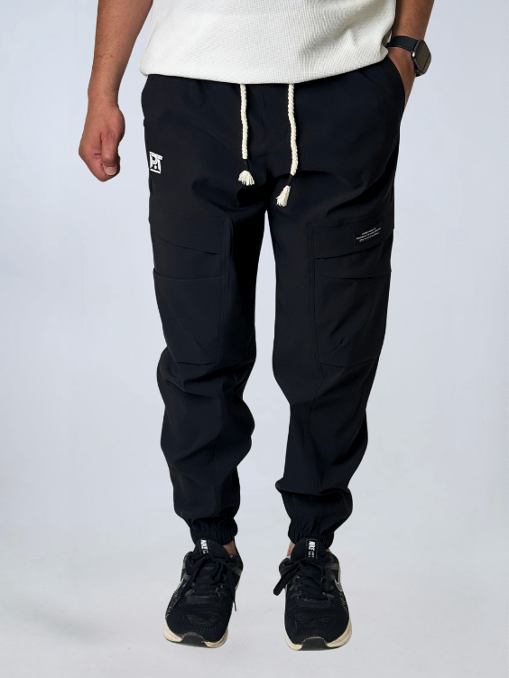 Black Soft Baggy Sweatpants