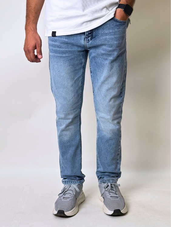 Ice Blue Platinum Straight Fit (Basic)