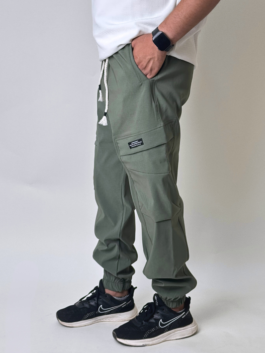 Olive Soft Baggy Sweatpants