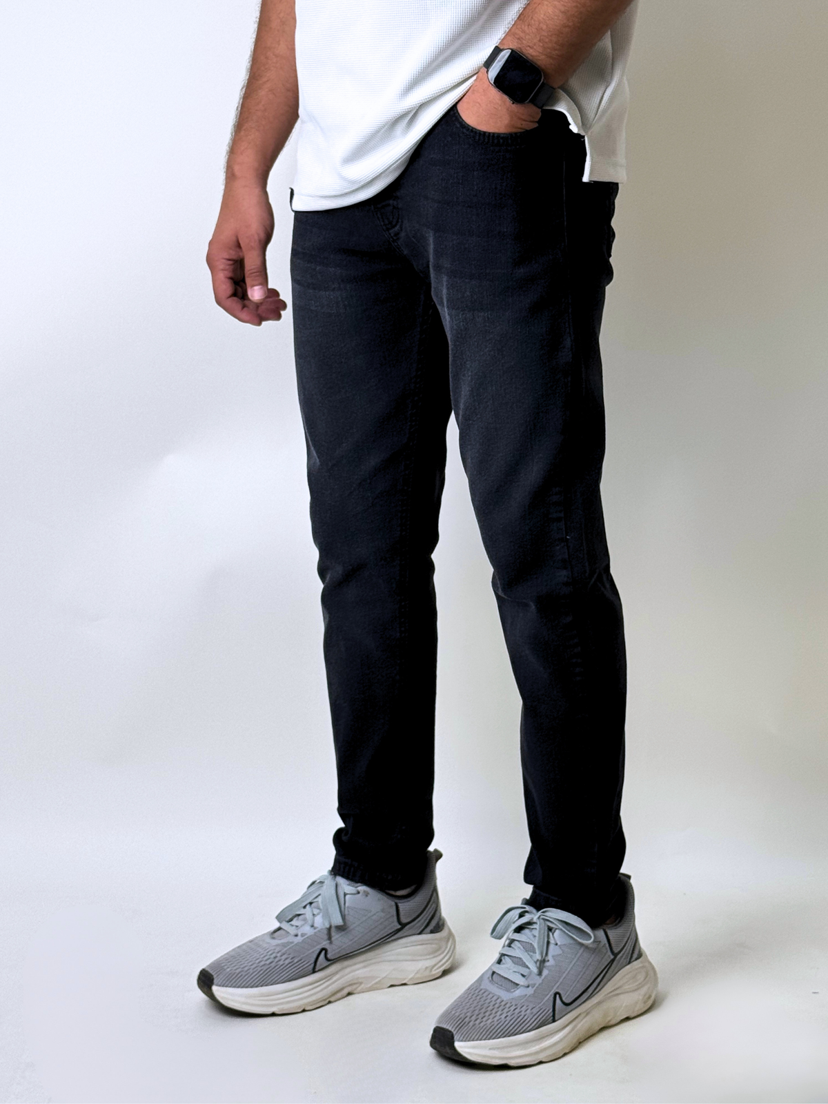 Black Platinum Straight Fit (Basic)