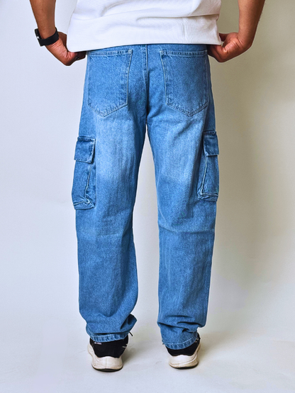 Dark Ice Cargo Wide Leg