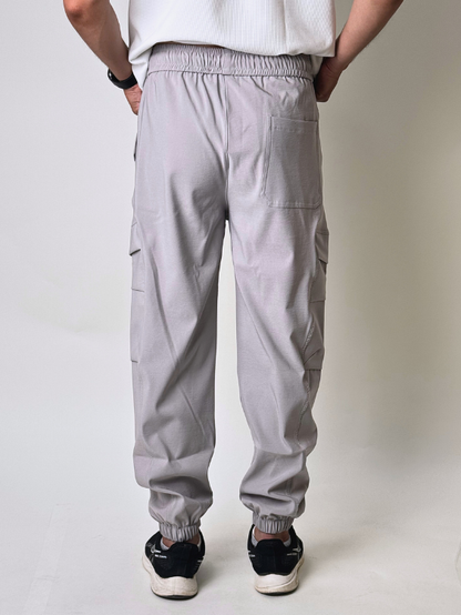 Silver Soft Baggy Sweatpants