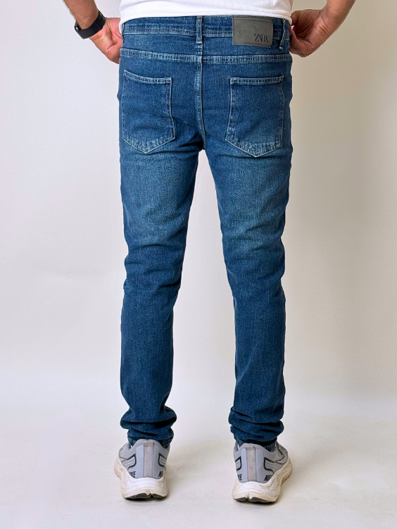 Navy olive slim wave (Basic)