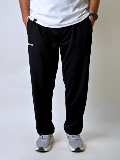 Black Wide Leg Milton