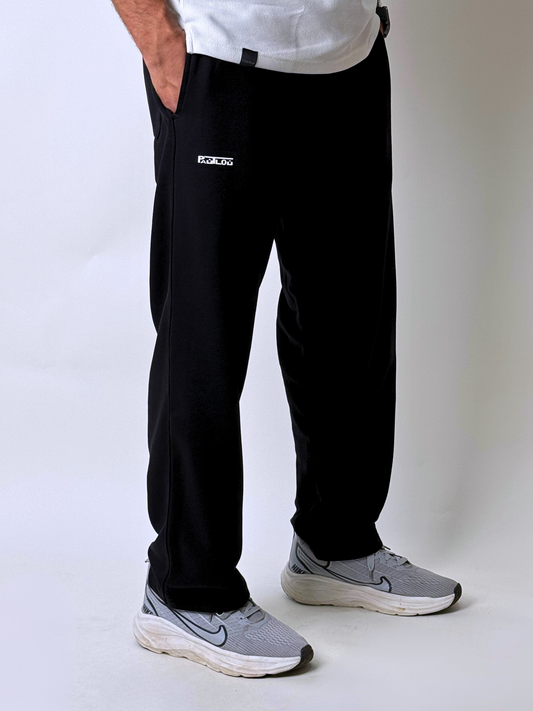 Black Wide Leg Milton