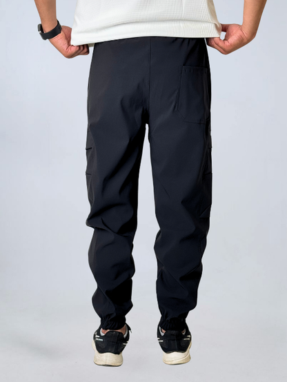 Black Soft Baggy Sweatpants