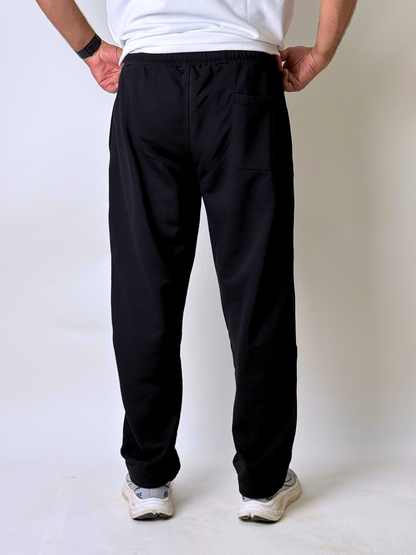 Black Wide Leg Milton