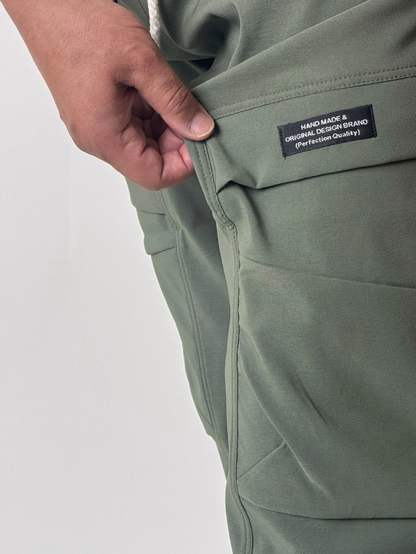 Olive Soft Baggy Sweatpants
