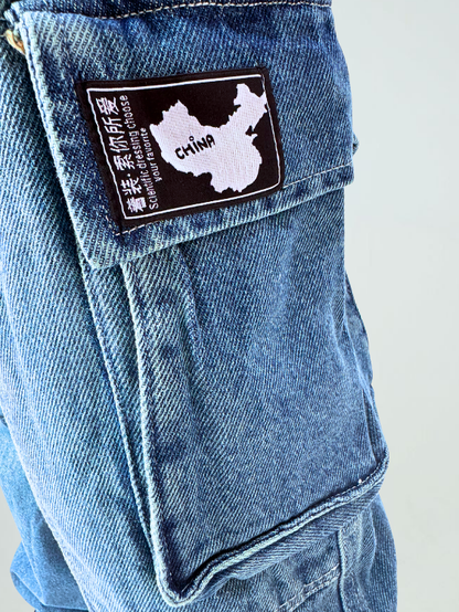 Dark Ice Cargo Wide Leg