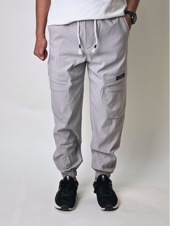 Silver Soft Baggy Sweatpants