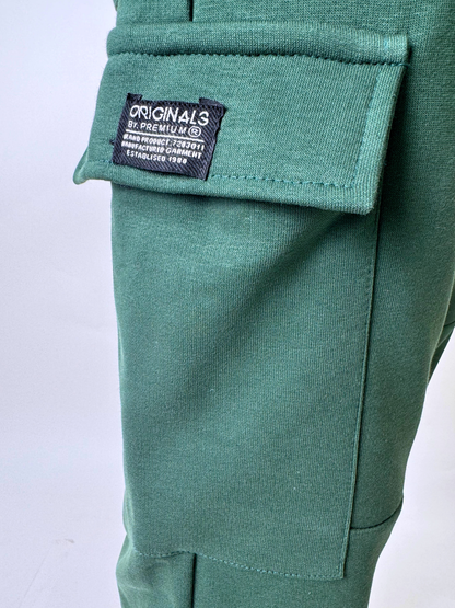Dark Olive Oil Baggy Milton
