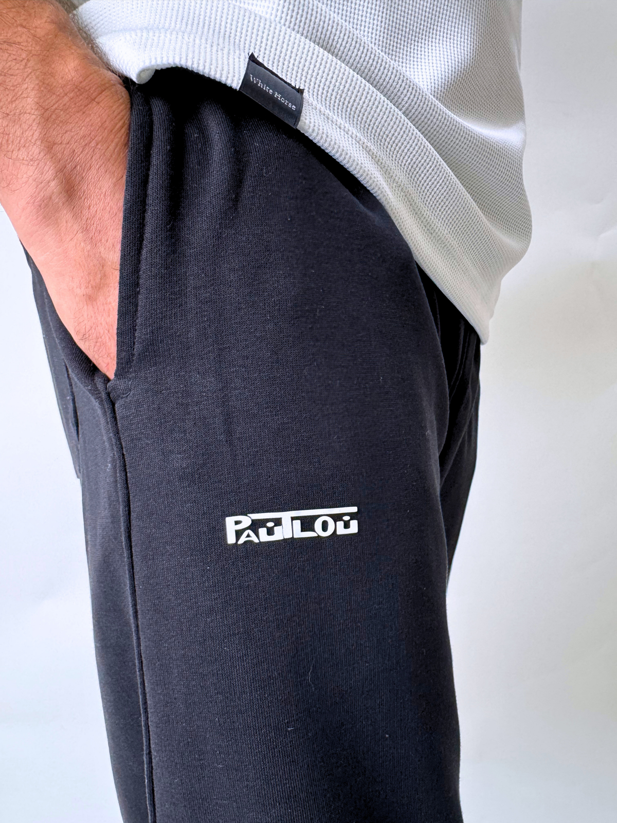 Black Wide Leg Milton
