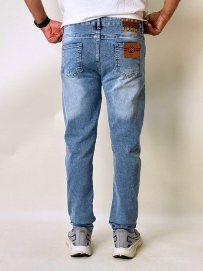 Ice Blue Platinum Straight Fit (Basic)