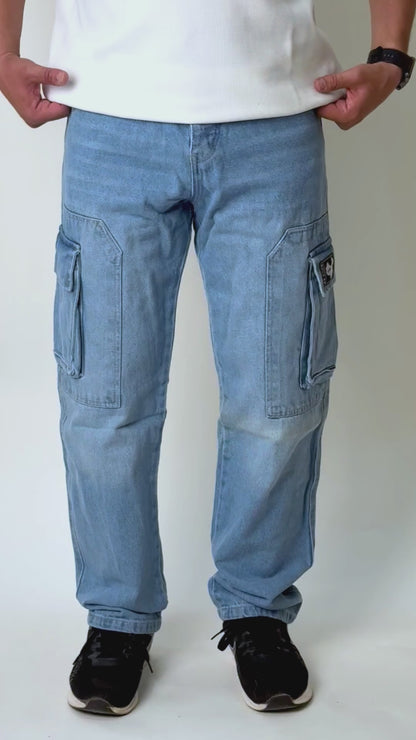 Dark Ice Cargo Wide Leg
