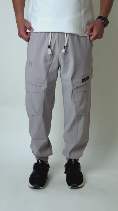 Silver Soft Baggy Sweatpants