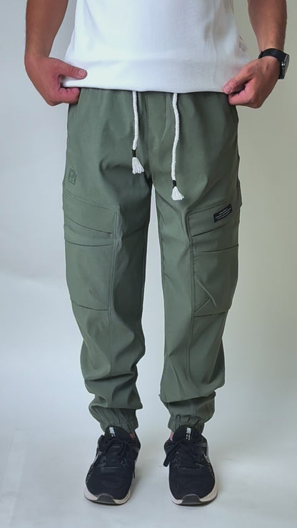 Olive Soft Baggy Sweatpants