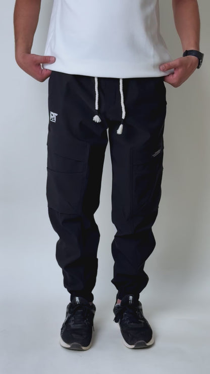 Black Soft Baggy Sweatpants