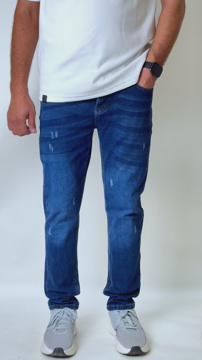 Blue Slim Wave (Scratched)